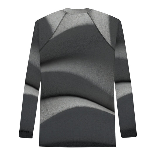 QG Silver Men's Rash Guard