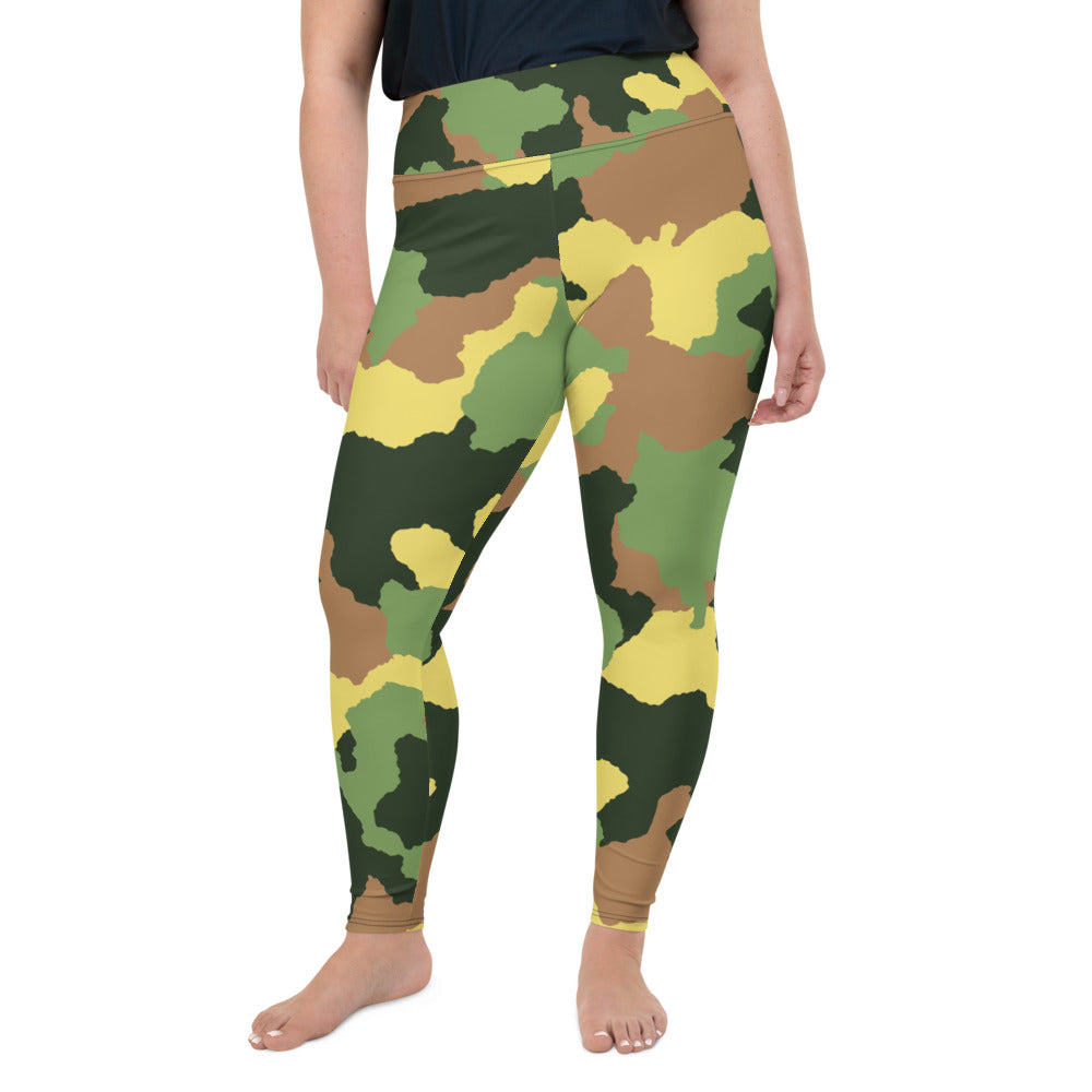 QG Camo Plus Size Leggings