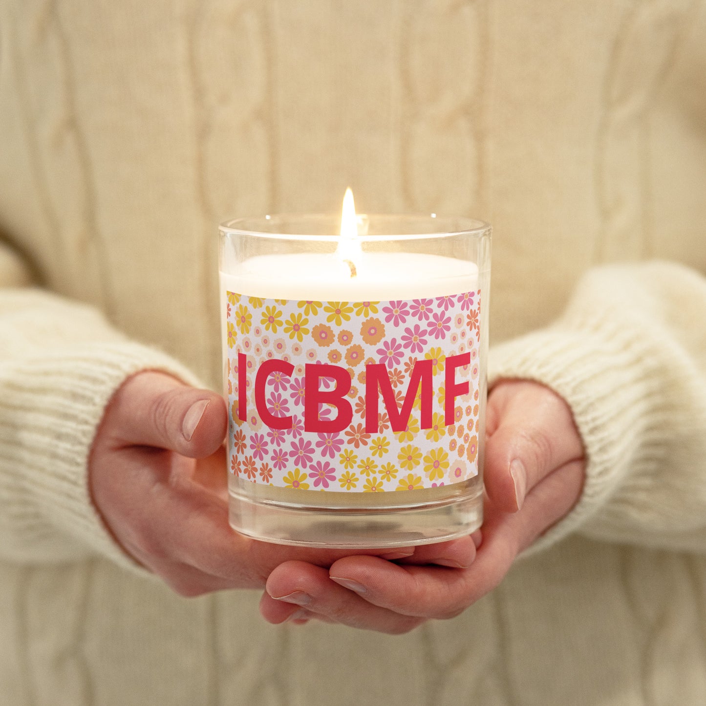 QG I Can Buy Myself Flowers (Summer) - V Day Soy Wax Candle (Special Edition)