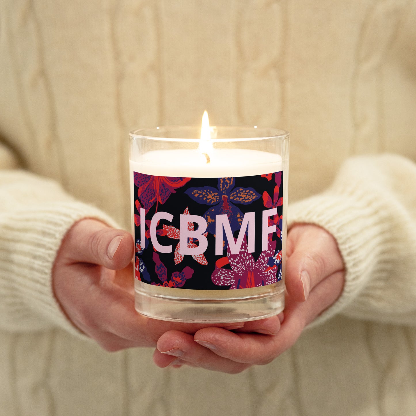 QG I Can Buy Myself Flowers (Mood) - V Day Soy Wax Candle (Special Edition)