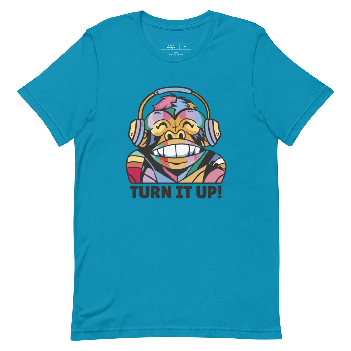 QG Turn It Up! Unisex Tee