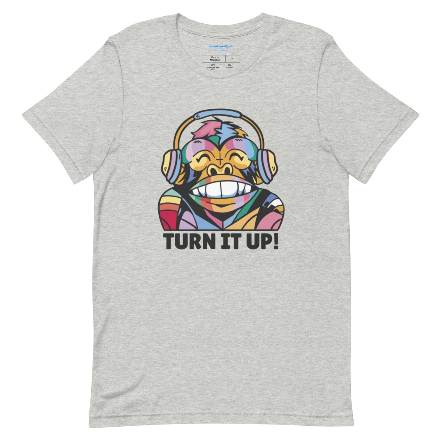 QG Turn It Up! Unisex Tee