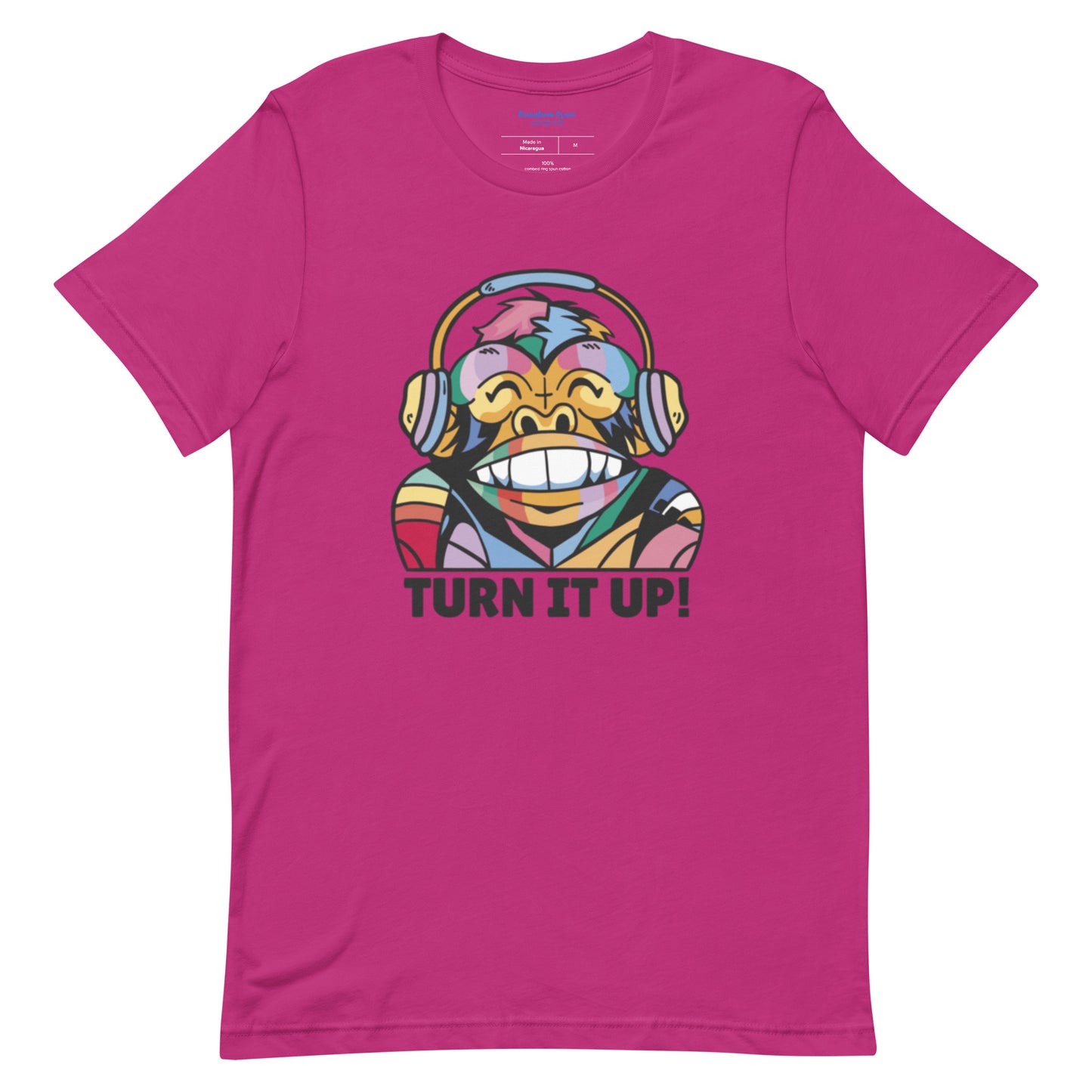 QG Turn It Up! Unisex Tee