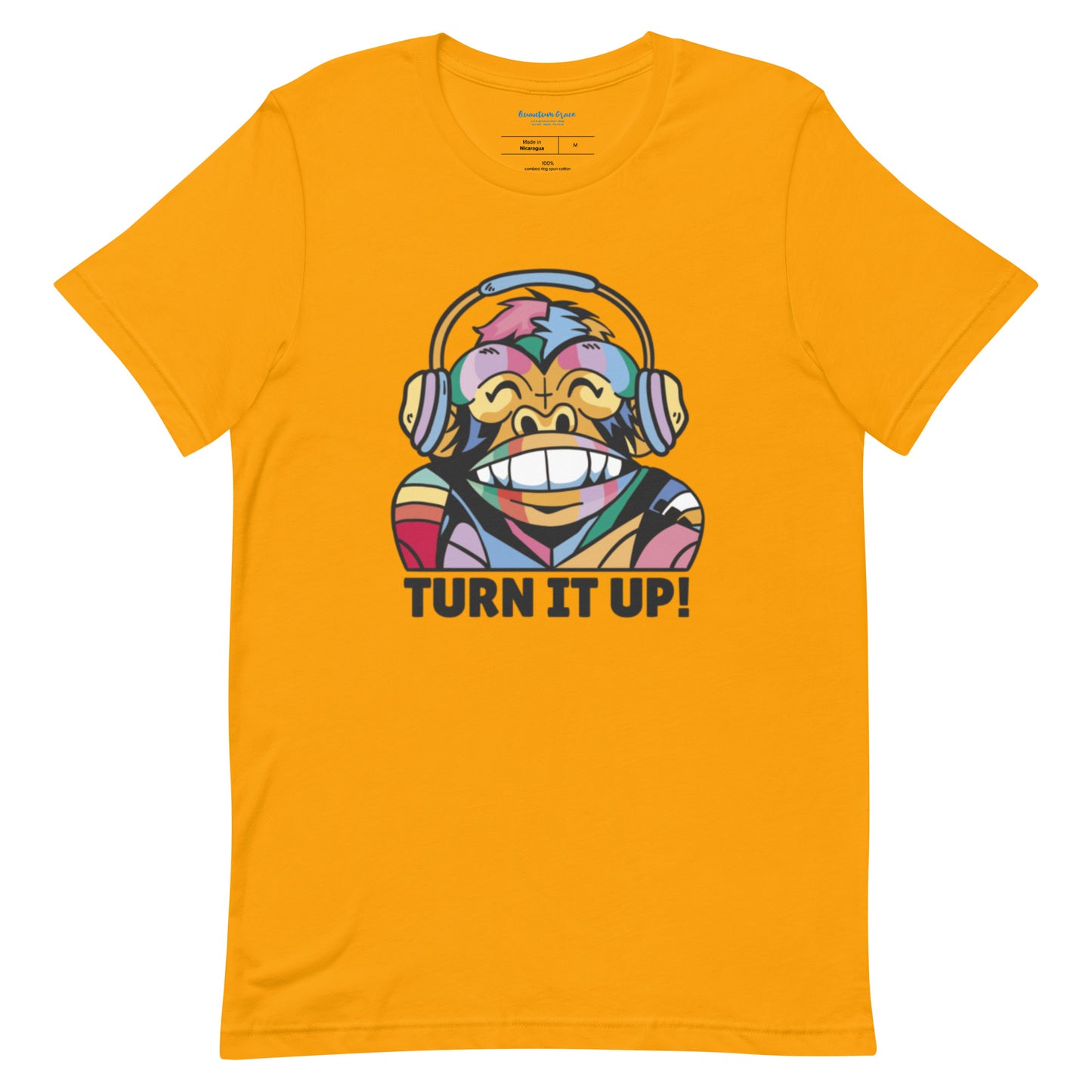 QG Turn It Up! Unisex Tee