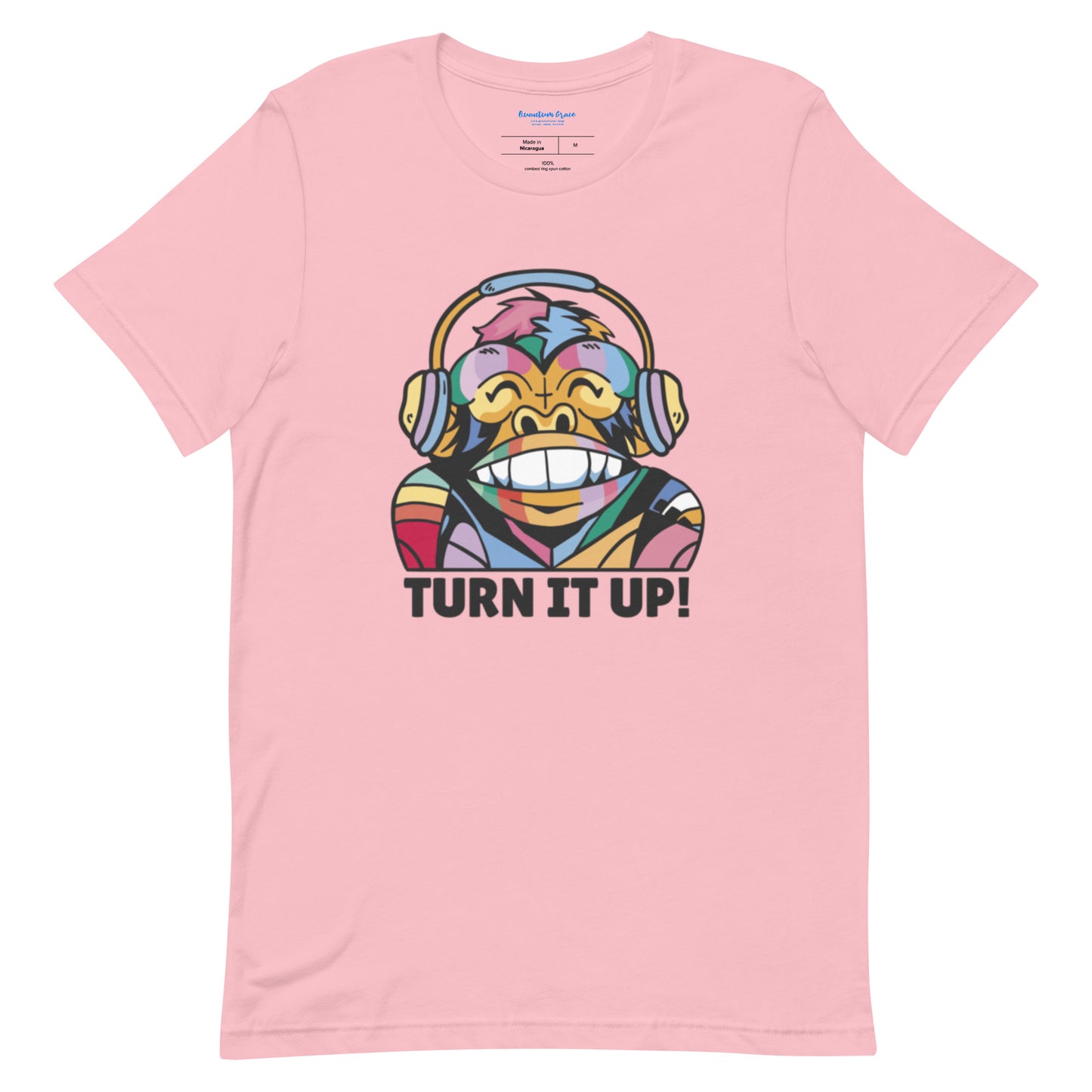QG Turn It Up! Unisex Tee