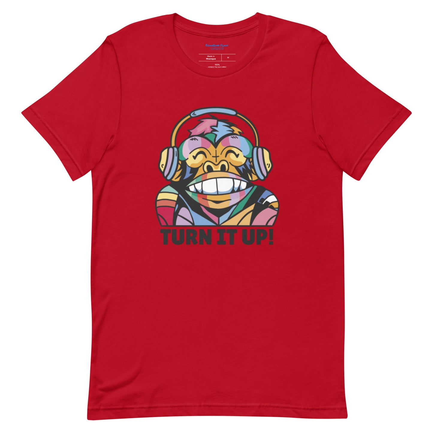 QG Turn It Up! Unisex Tee