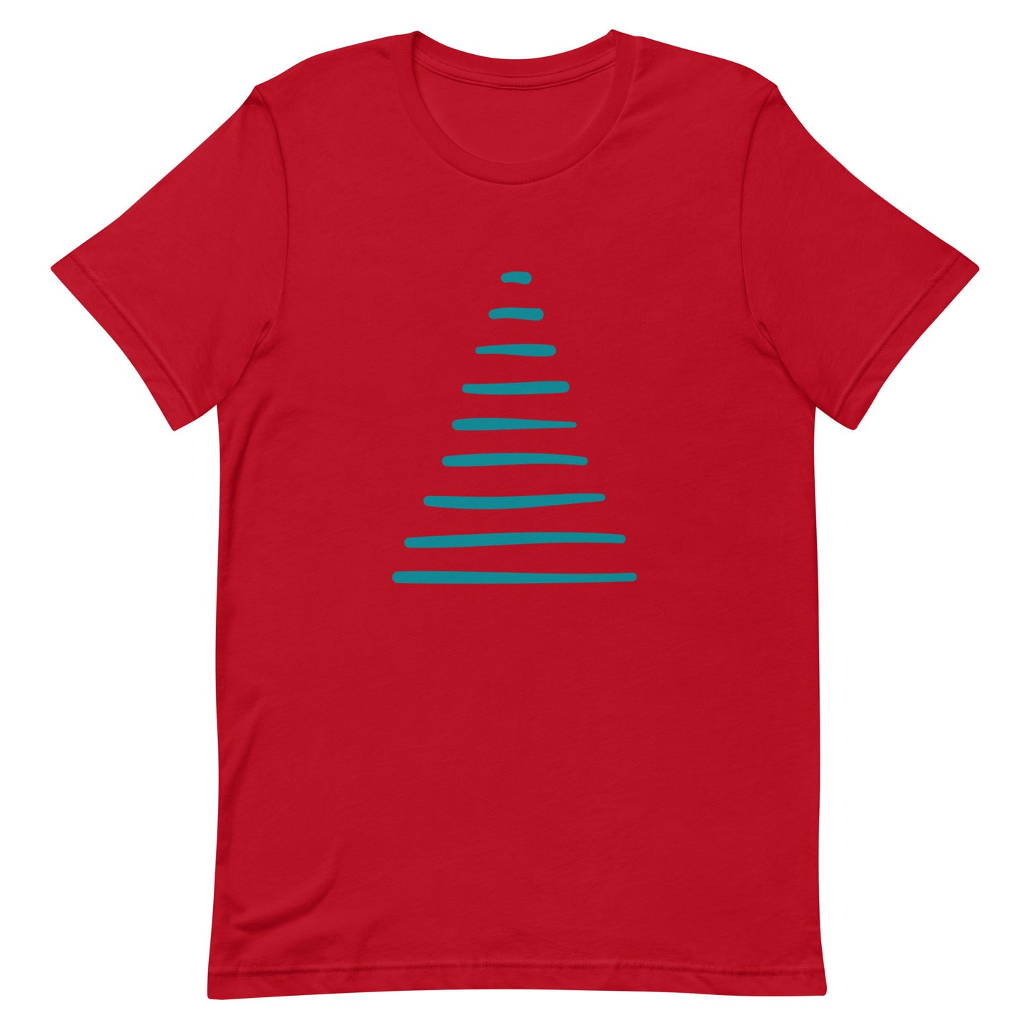 QG Christmas Tree Bot Tee