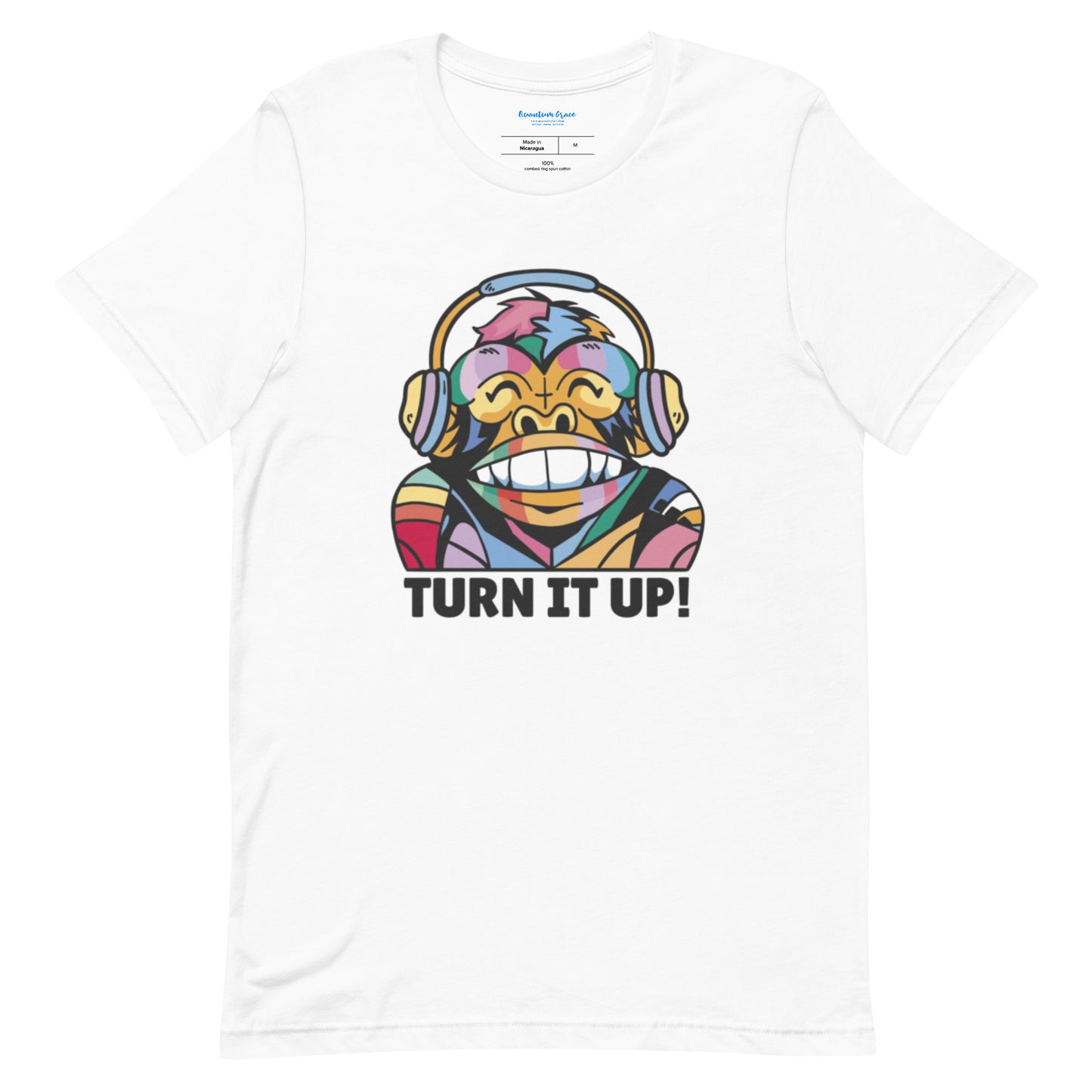QG Turn It Up! Unisex Tee