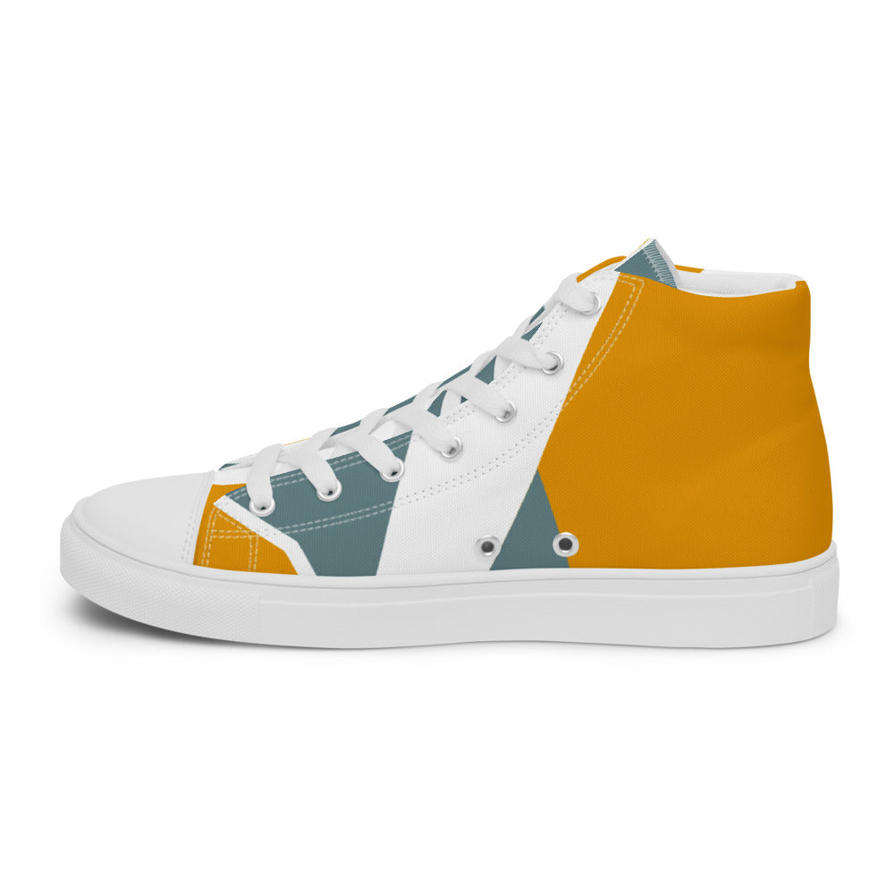 QG Teal Zone Women's Hi-Top Shoes