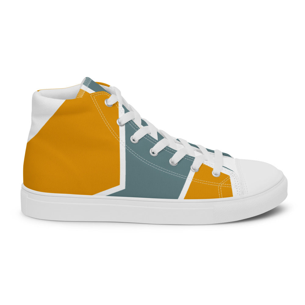 QG Teal Zone Women's Hi-Top Shoes