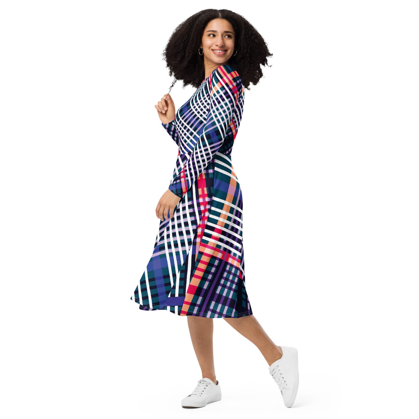 QG Lanes Midi Dress