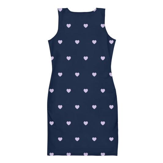 QG Navy Hearts Dress