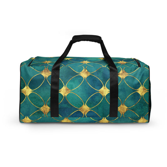 QG Green Gold Duffle bag