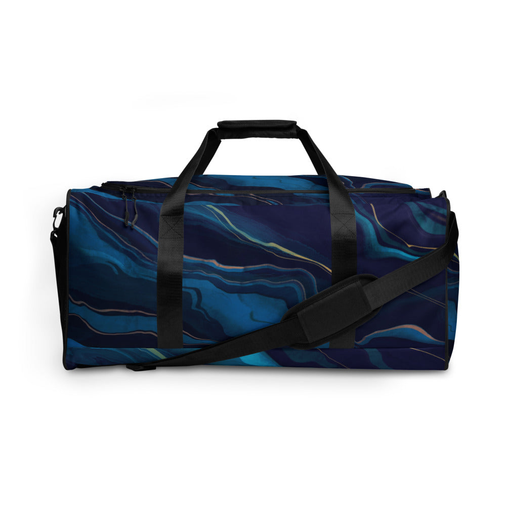 QG Blue Marble Duffle bag