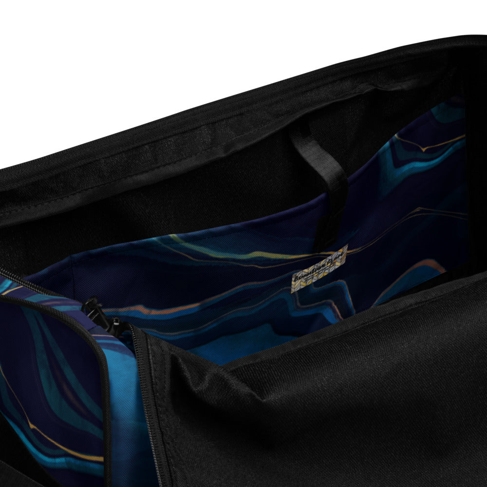 QG Blue Marble Duffle bag