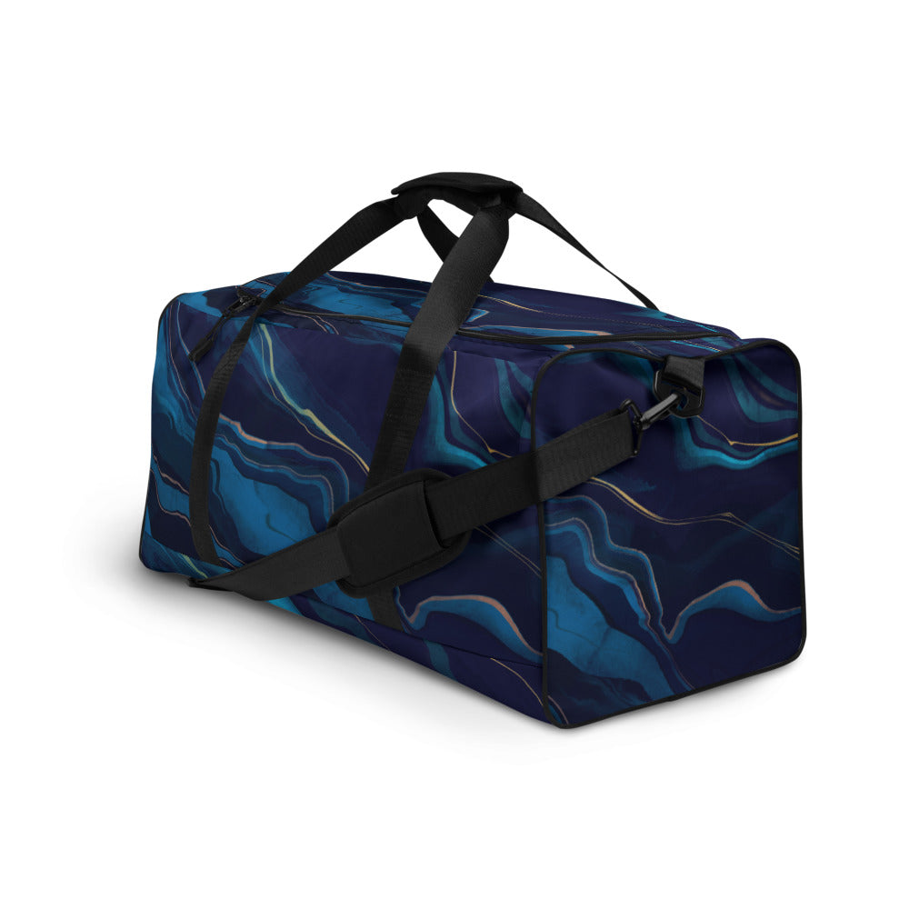 QG Blue Marble Duffle bag