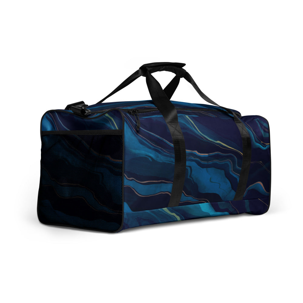 QG Blue Marble Duffle bag