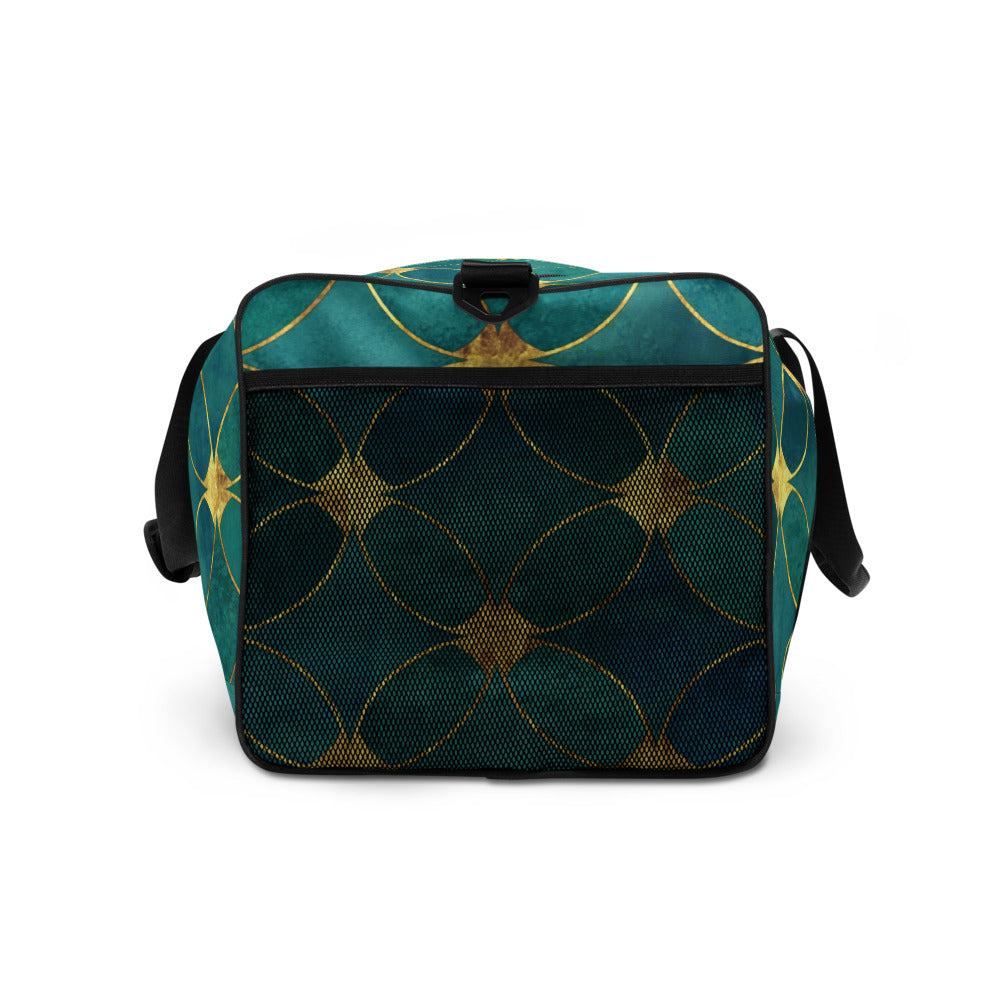 QG Green Gold Duffle bag