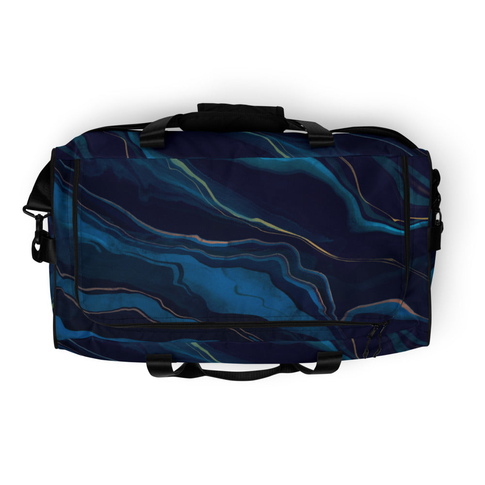 QG Blue Marble Duffle bag