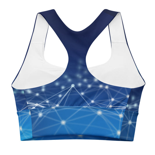 QG Dark Sky Longline Sports Bra