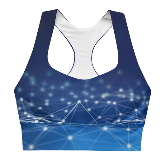 QG Dark Sky Longline Sports Bra