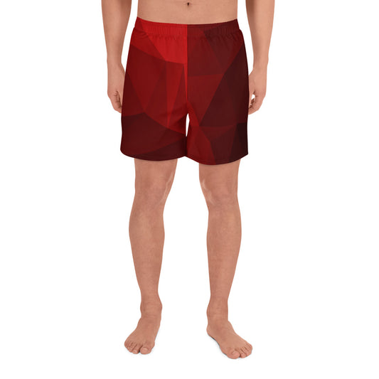 QG Red Men's Athletic Long Shorts