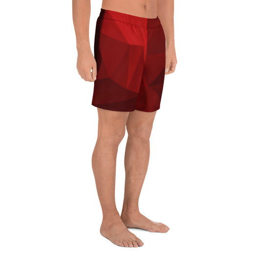 QG Red Men's Athletic Long Shorts