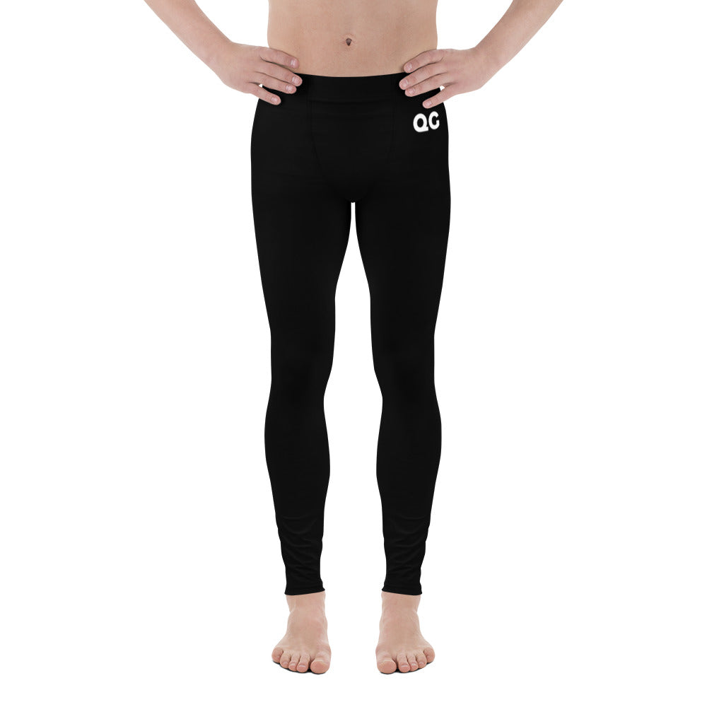 QG Black Men's Leggings