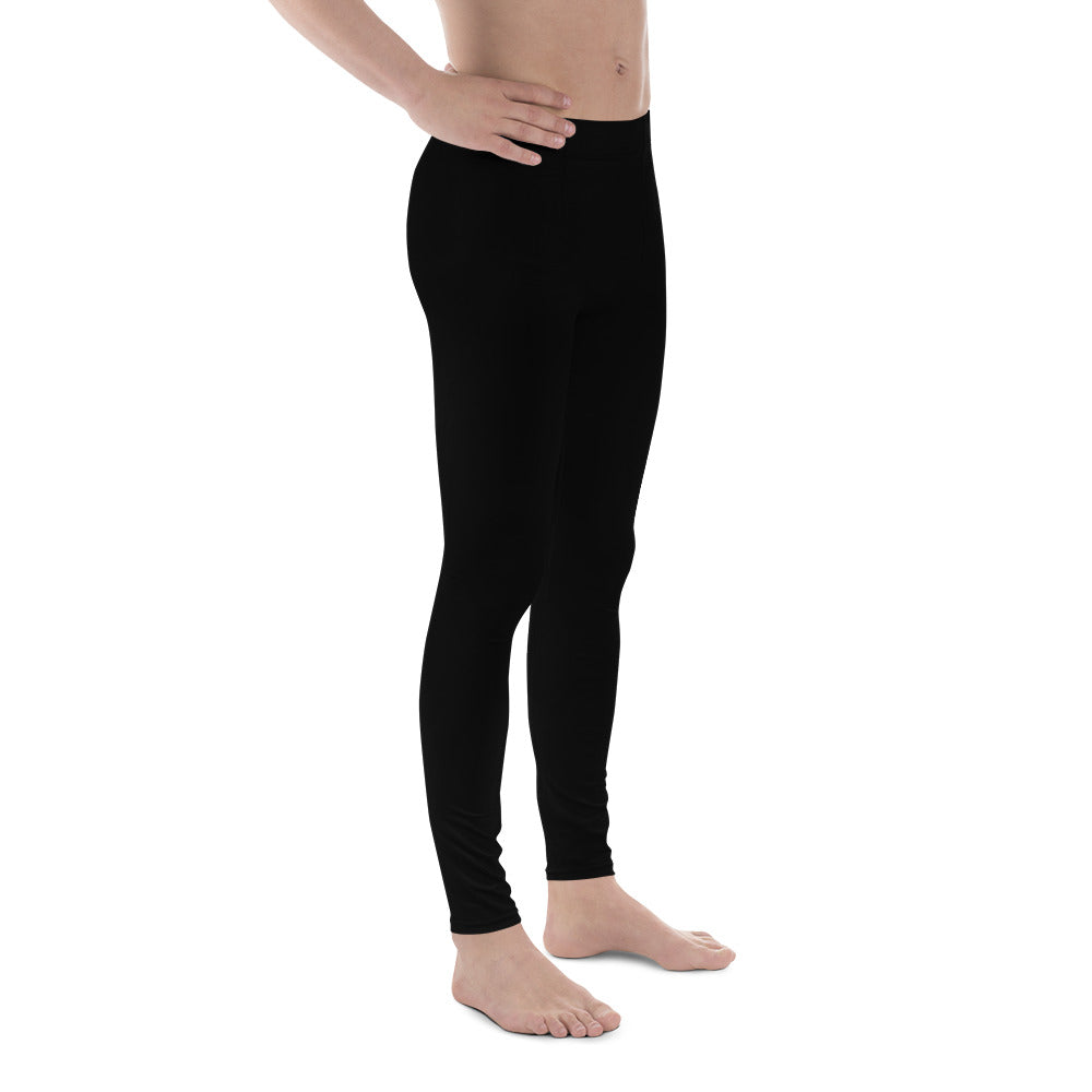 QG Black Men's Leggings