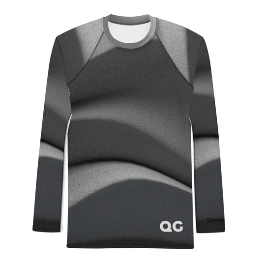 QG Silver Men's Rash Guard