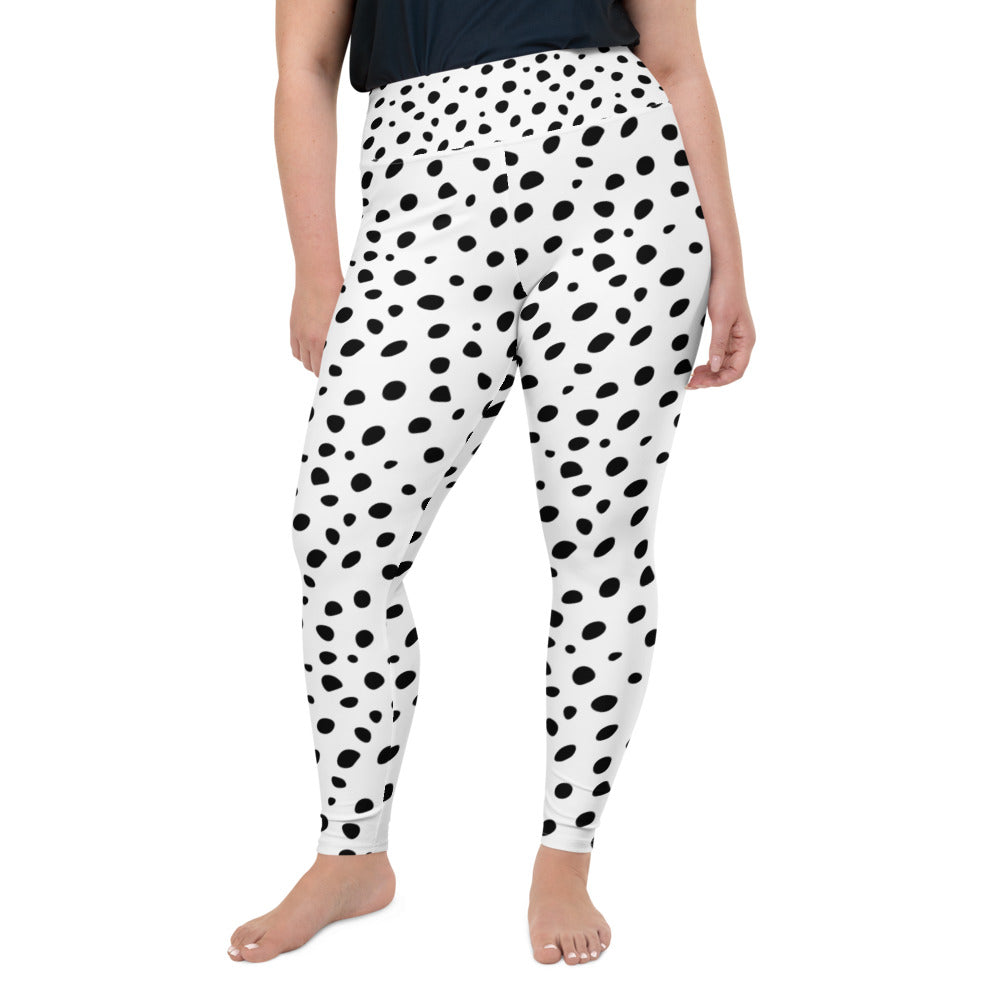 QG Spotted Plus Size Leggings