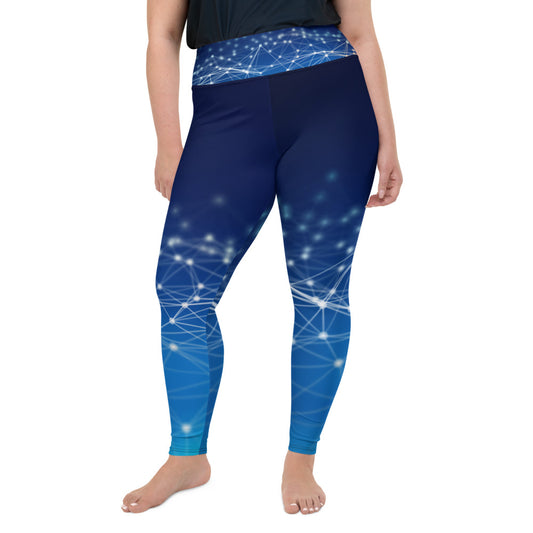 QG Dark Sky Plus Size Leggings