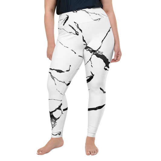 QG Marble Plus Size Leggings