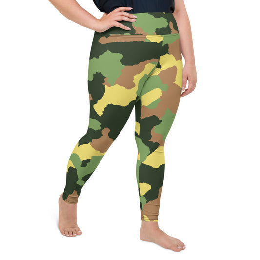 QG Camo Plus Size Leggings