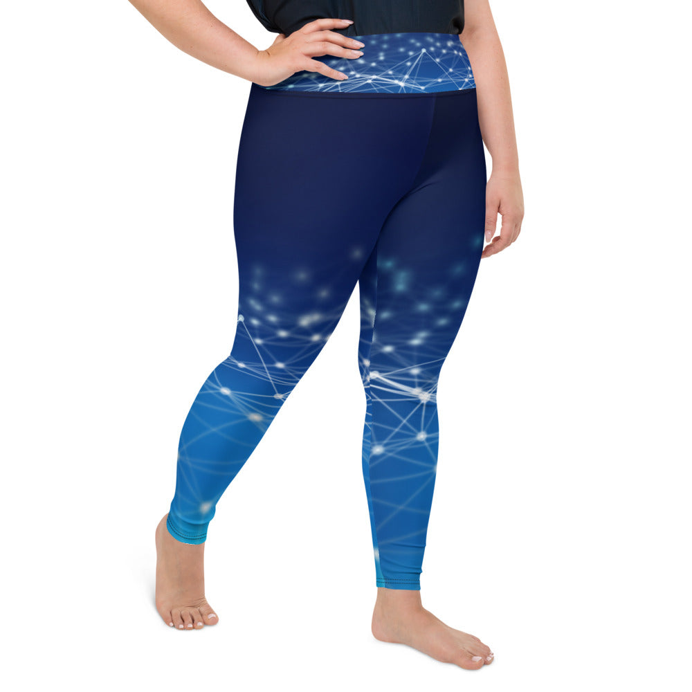 QG Dark Sky Plus Size Leggings