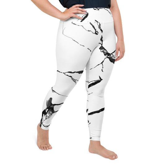 QG Marble Plus Size Leggings