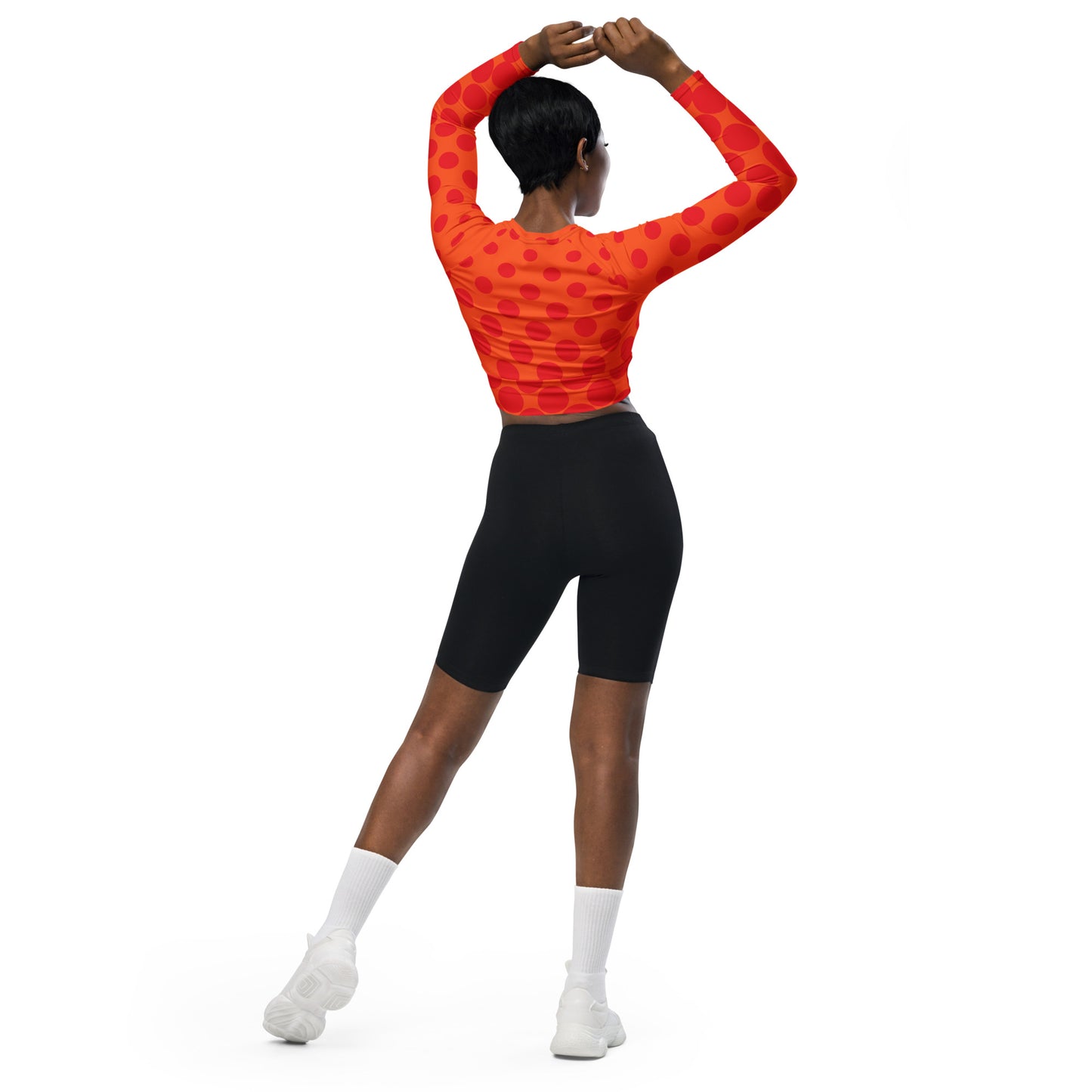 QG Fantasia Long-sleeve Crop Top