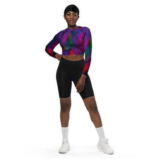 QG Esperance Long-sleeve Crop Top