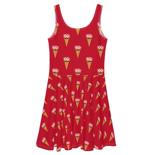QG Sweet Cones Skater Dress