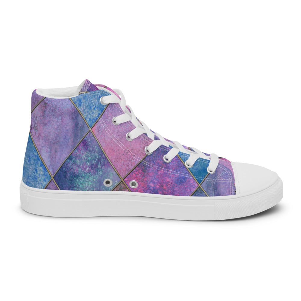 QG Men's Purple Haze Hi-Tops