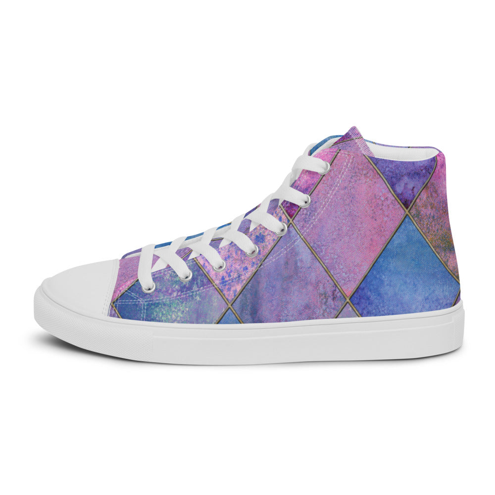 QG Men's Purple Haze Hi-Tops