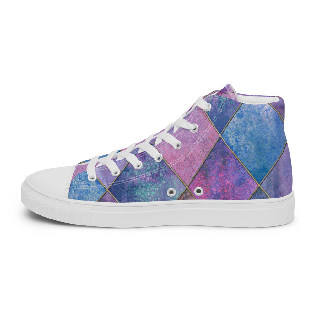 QG Men's Purple Haze Hi-Tops