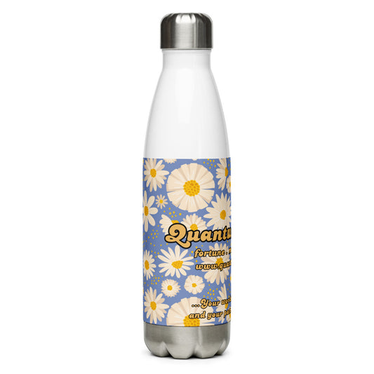 QG Sunflowers Stainless Steel Water Bottle