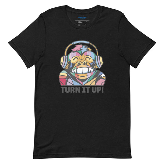 QG Turn It Up! Unisex Tee