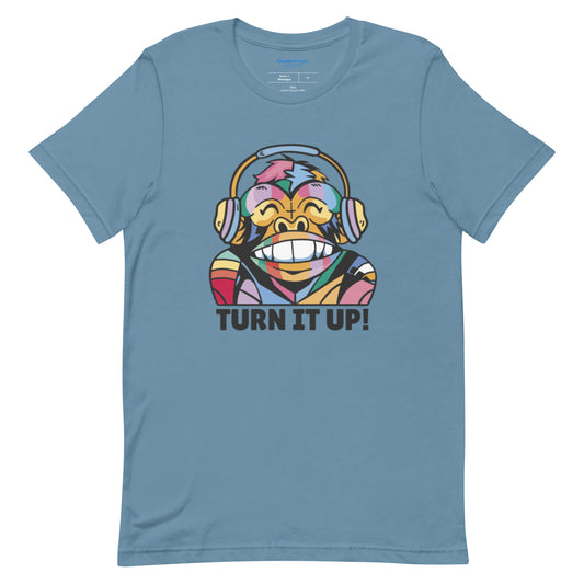 QG Turn It Up! Unisex Tee