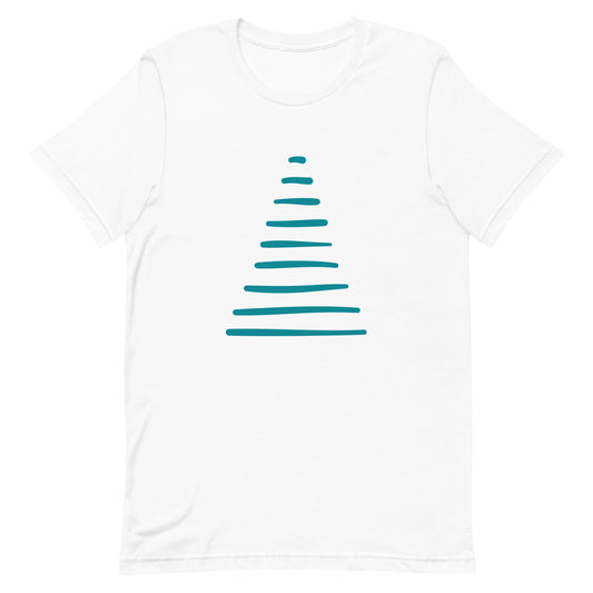 QG Christmas Tree Bot Tee