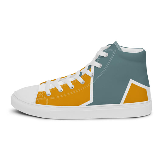 QG Teal Zone Women's Hi-Top Shoes