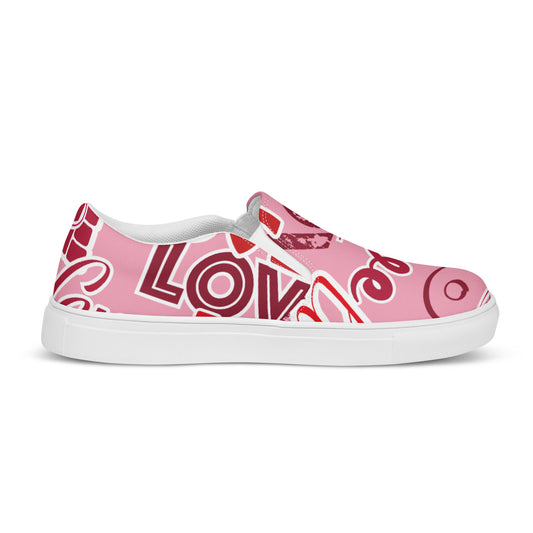 QG Women’s Love Canvas Shoes (Valentine’s Day)